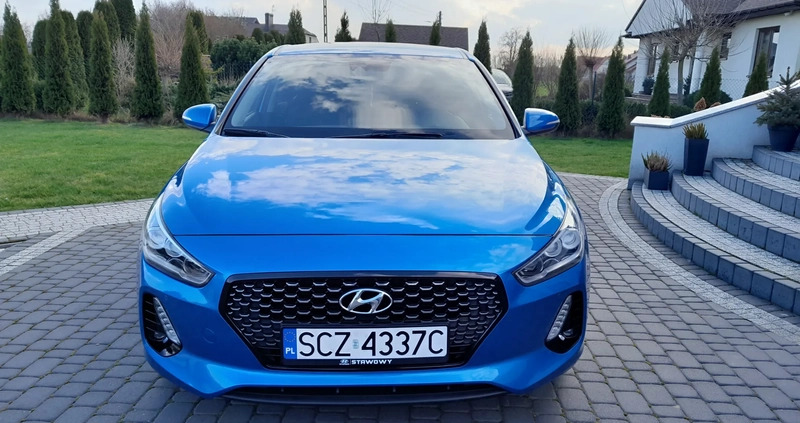 Hyundai I30 cena 52900 przebieg: 93000, rok produkcji 2017 z Ozorków małe 596